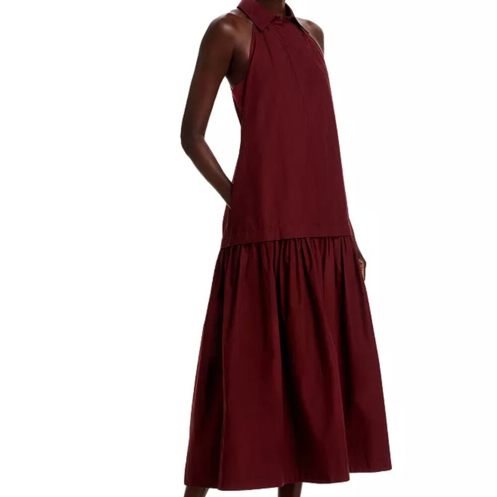 ALC Vera Poplin Shirt Dress